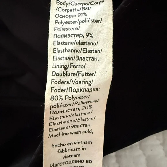 SPANX Holiday- Velour Slit Hem Pants- 1X - Picture 7 of 8